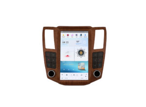 Магнитола Тесла Lexus RX300/330/350 Wooden Tesla-Style DSP на Android 11.8 дюймов 2003-2009 фото