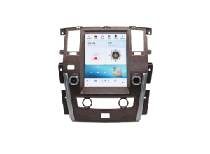 Магнитола Тесла Nissan Patrol SE Wooden High Tesla-Style DSP на Android 2012-2019 фото