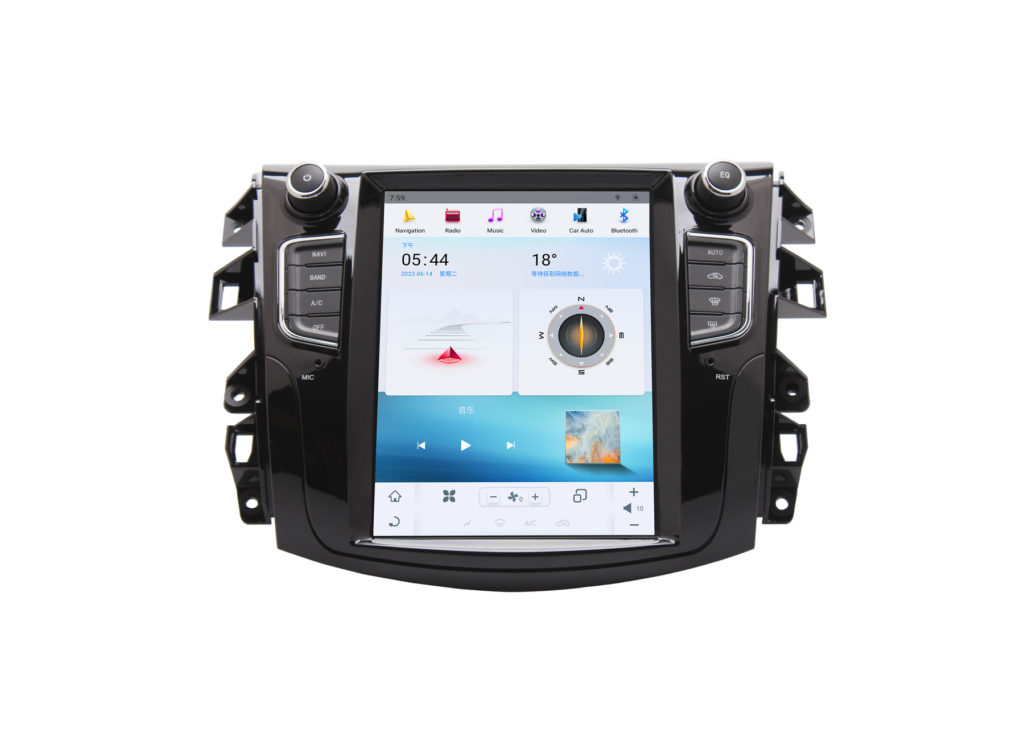 Магнитола Тесла Nissan Navara/ NP300 Tesla-Style DSP на Android 2015-2020#