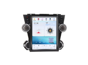 Магнитола Тесла Toyota Highlander Tesla-Style DSP на Android 2009-2012 фото