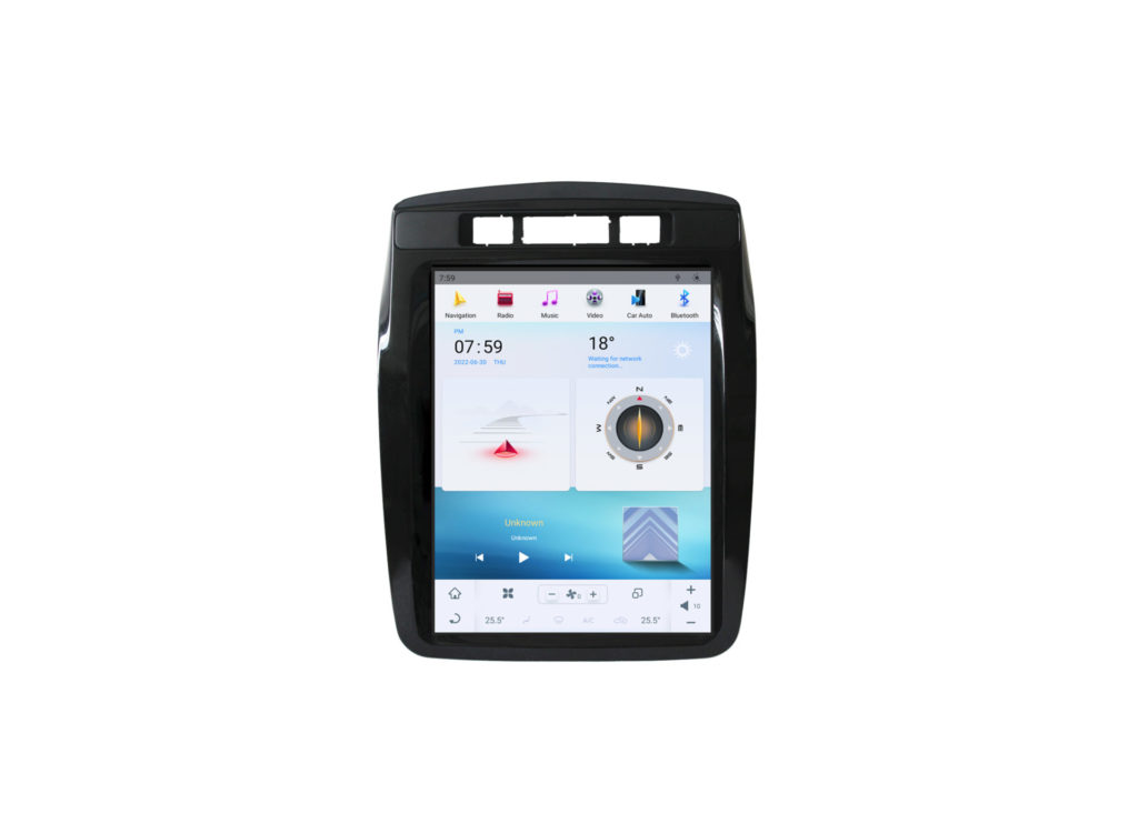 Магнитола Тесла Volkswagen Touareg Tesla-Style DSP на Android 2010-2017#